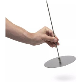 Kütral 3 Pack Kütral Steel Vertical Stand Shawarma Skewer BBQ Grill Meat Holder