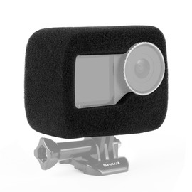 PULUZ Schaumstoff-Windschutzscheibengehäuse für DJI Osmo Action 5 Pro/ 4 / 3,Schaumstoff-Windschutzscheibengehäuse, reduziert Windgeräusche für optimale Audioaufnahme