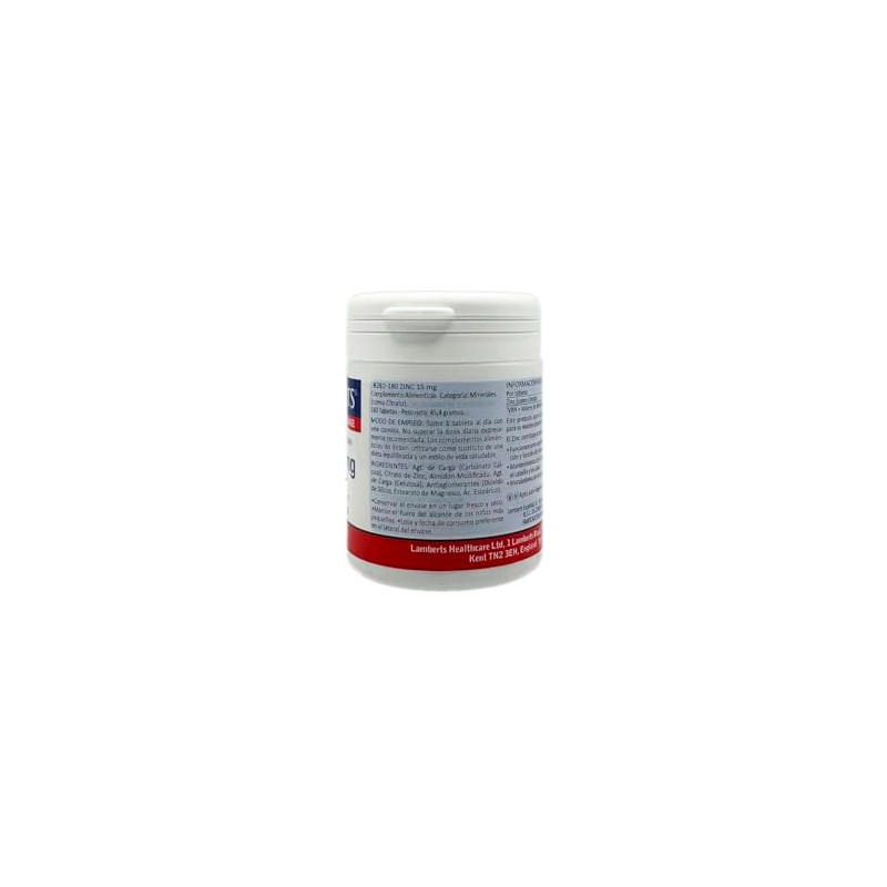 Lamberts Zinc 15mg, 180 tablets