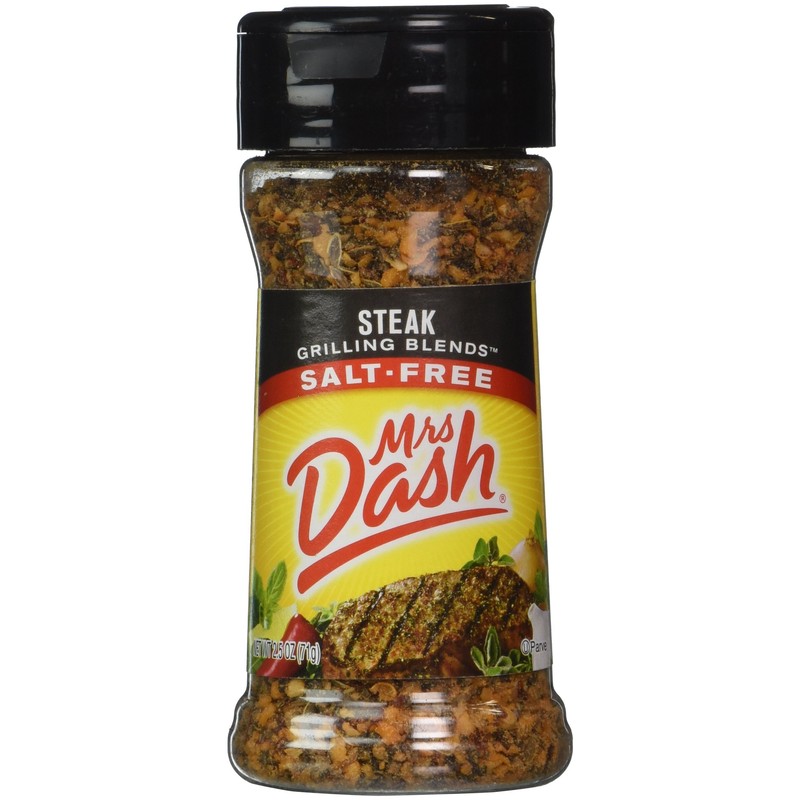 Mrs. Dash STEAK GRILLING BLEND Salt-Free Seasoning 2.5oz (2-pack)