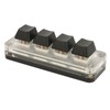 Programmable Keypad USB 4 Keys Mini Portable Mechanical Keyboard HID