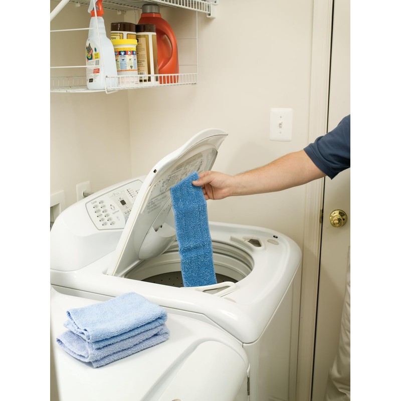 Rubbermaid Commercial Products Microfiber Wet Mop Head Pad 18 inch