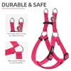 PUPTECK No Pull Dog Harness Adjustable Basic Nylon Step in