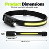 Rechargeable LED Headlamp for Camping & Outdoor Activities – 230°