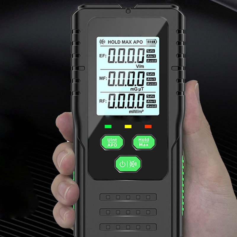 3 in 1 Radiation Detector Handheld EF MF RF Meter