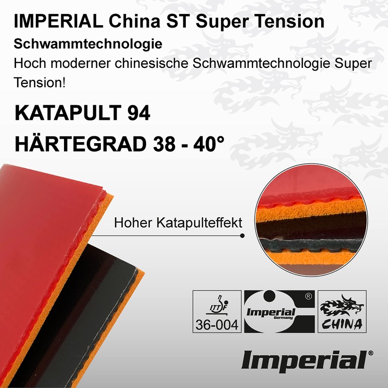 Imperial China ST Super Tension (1.5 mm - Red)