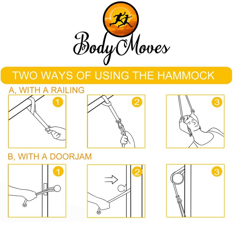 BodyMoves Head Hammock with Eye mask (Head Hammock plus eyemask)