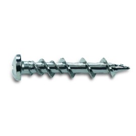 Powers Fastening Innovations 02273 Wall-Dog - 1/4-Inch by 1-1/2-Inch White Pan Head Light Duty Anchor, 100 Per Box