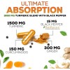 Turmeric Y Ginger Con Bioperina 1950mg Cúrcuma 240 Caps.