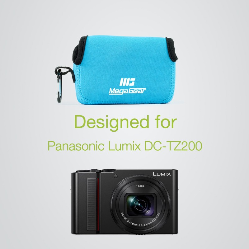 MegaGear Panasonic Lumix DC-ZS200, TZ200, Leica C-Lux Ultra Light Neoprene