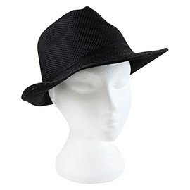eBuyGB Unisex 1272303 Summer Hat, Black, One Size UK