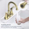 Bathroom Faucet Accessories 4 Inch Vani Brushed Gold 360 Degree