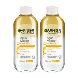 Garnier Skin Naturals Face Agua Micelar en Aceite 400ml, 2 pack                                                                                       