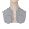Haircut Neck Collar Soft Silicone Waterproof Hair Coloring Dyeing Neck