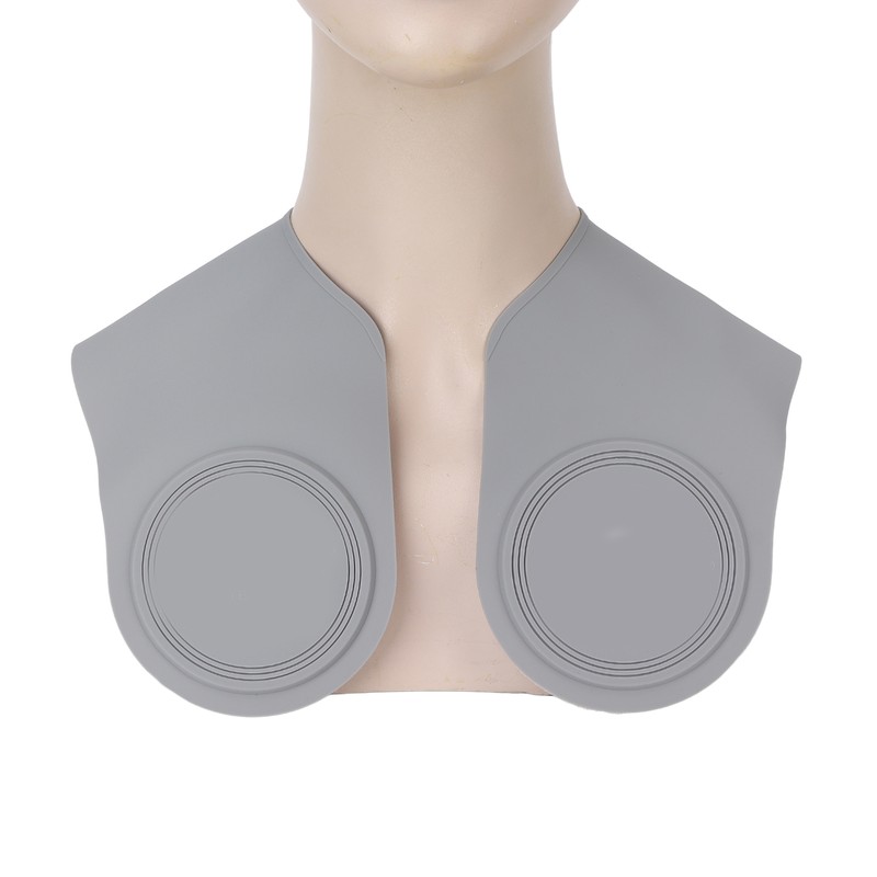 Haircut Neck Collar Soft Silicone Waterproof Hair Coloring Dyeing Neck