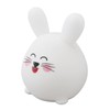 Silicone Night Light Cute Cartoon Mouse USB Rechargeable Tap Control