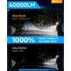 AtomBulb H1 Bulbs, 40000LM 6500K Cool White, 1:1 Mini Size,