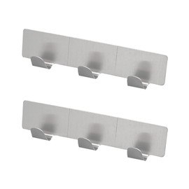 通用 C7IV Silver kitchen and bathroom sticky hook, acrylic