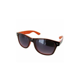 Fashion Eyewear Style Sunglasses, Black-Orange/Grey