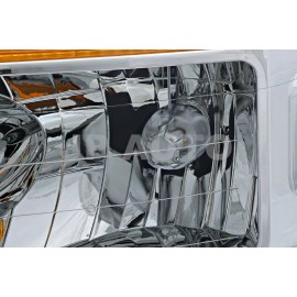 jpautowholesale For 2008-2010 Nissan Armada Headlight Halogen Set Driver and Passenger Side