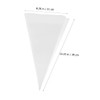 100pcs Grout Bag Heavy Duty Masonry Piping Bag Tear Resistant