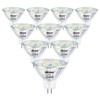 DiCUNO MR16 LED Bulbs Dimmable Daylight White 6000K 50W Halogen
