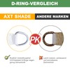 AXT SHADE Awning, Waterproof, Triangular, 2.5 x 2.5 x 2.5