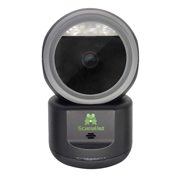 Scanalist Hands-Free Desktop Omnidirectional 1D 2D QR Barcode Scanner