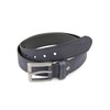 Red Bridge Men's Genuine Leather Belt Scratched Honeycomb, blue