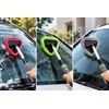 Telescopic Microfiber Windshield Cleaning Tool with Reusable Pad and Replacement