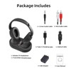 Wireless TV Headphones for Seniors with Transmitter Charging Base, 2.4GHz