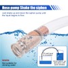 Shaker Siphon Hose for Gasoline, Gasoline Fuel Transfer Pump, Hand