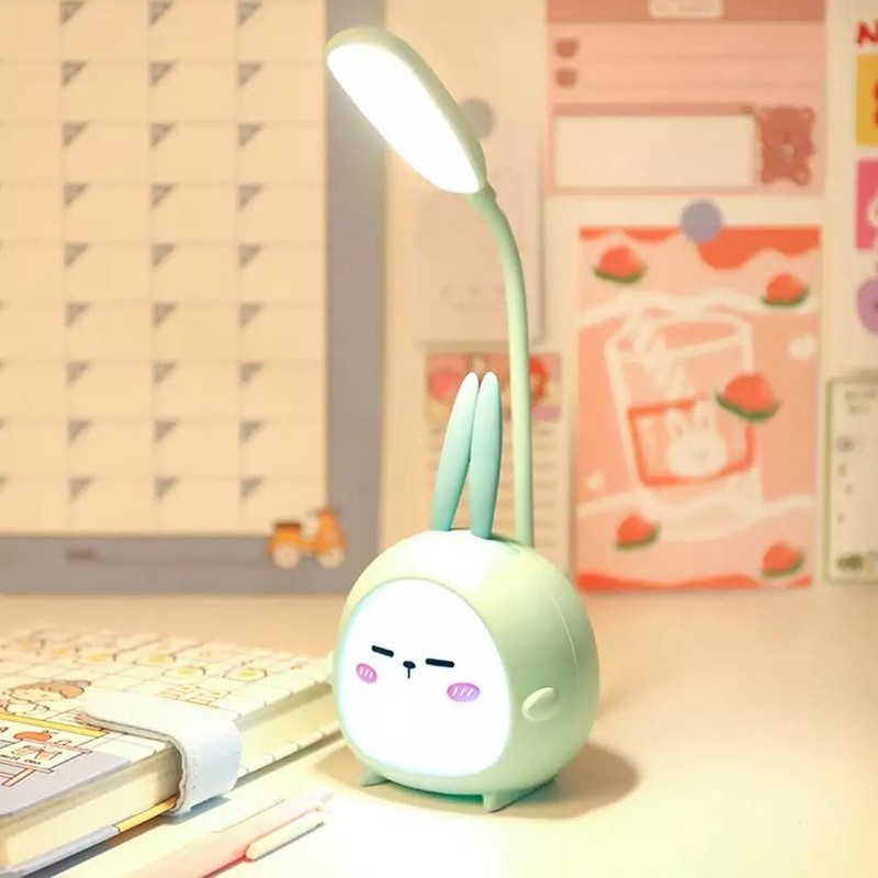 Persepolis Portable LED Desk Lamp with Night Light Cute Bunny