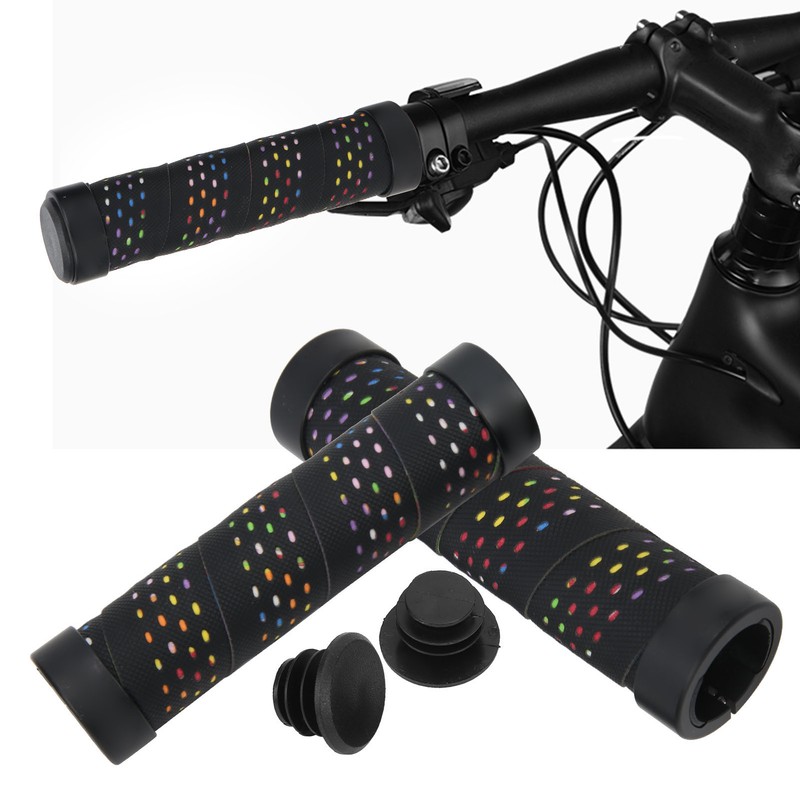 ZTTO Bicycle AntiSlip Grips Mountain Bike Handlebar Double Locking Grips