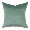BHP-25-035 Mint Green Modern Velvet Throw Pillow Cover 22x22