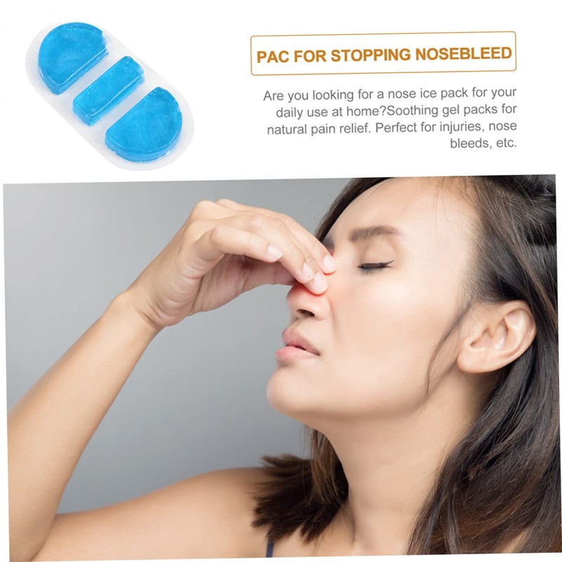 Gatuida Nose Ice Pack Reusable Cold Compress for Nasal Care