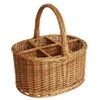 Wald Imports Brown Willow Wine/Beverage Storage Basket