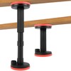 2Pcs Telescopic Support Rod Nylon Cabinet Adjustable Support Pole 200kg