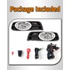 AUTOFREE Fog Lights for 2012 2013 Honda Civic Coupe 2Dr