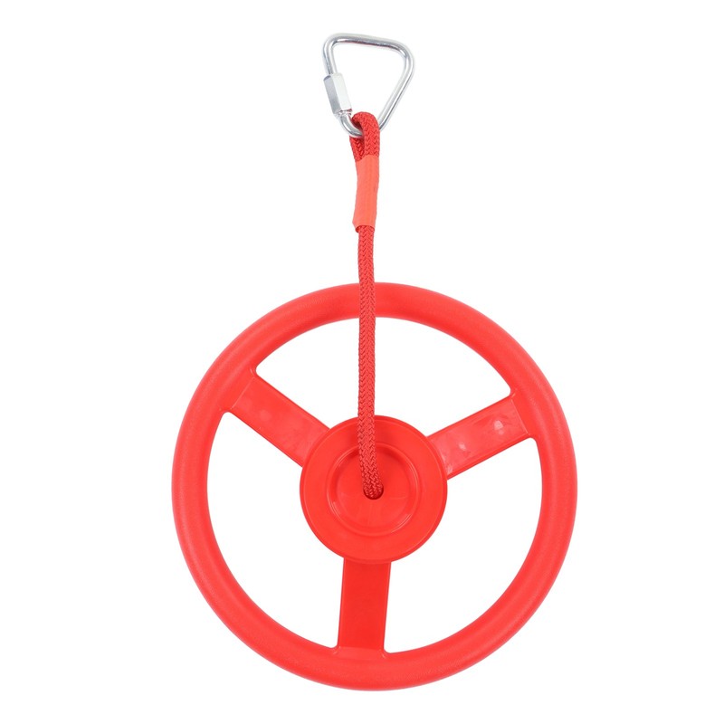 Children Gym Rotating Wheel Plastic Directional Wheel Kids Outdoor Fitness