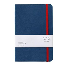 Rouge Cuaderno Grueso Escribir Sketchbook Bullet Journal 360 Páginas Cosido Hecho Mano Puntos Azul Rey