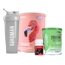 Fitmingo 510g + Creatina Refresher + Vitamina D3 Pb + Shaker
