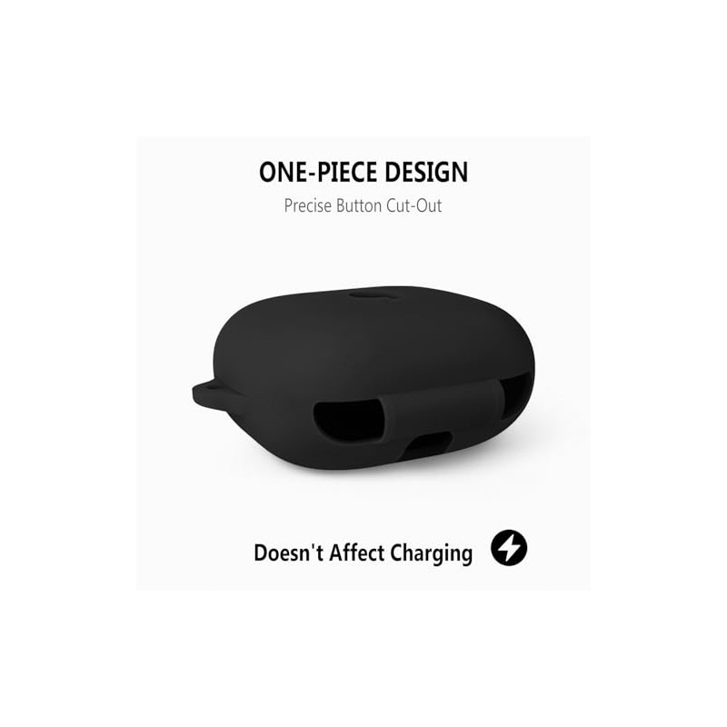 Geiomoo Silicone Case for Beats Powerbeats Pro 2, Soft Flexible