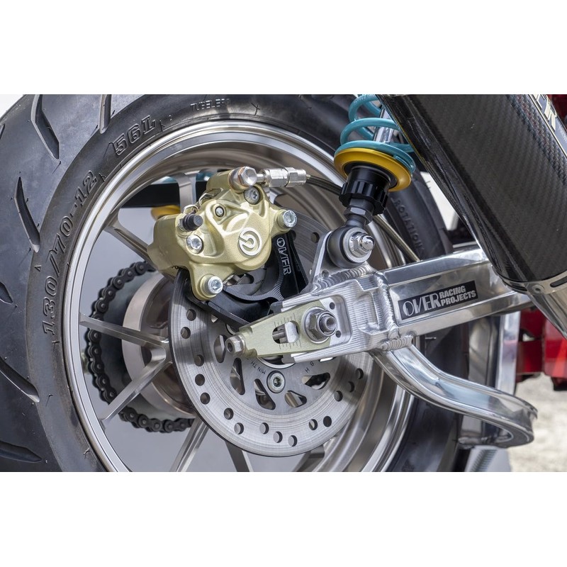 OVERRACING MONKEY125 83-012-21 Rear Caliper Support for Brembo 2P (Cab)
