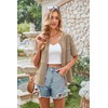 ECOWISH Summer Crochet Cardigans for Women: 2025 Lightweight Short Sleeve