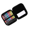 9PCS Crochet Hooks Set Knitting Smooth Needle Tools Ergonomic Plastic