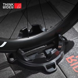 ThinkRider Front Wheel Pad Block for Indoor Bike Trainer Suitable for 4 Types of Tyres, Suitable for All Trainers
