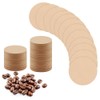 Unbleached Percolator Coffee Filters,CAASFOOY 600 Pack of Round Espresso Paper