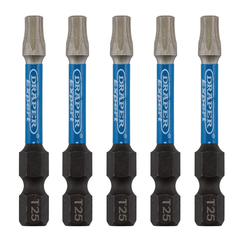 Draper Expert TX Star Impact Screwdriver Bit Set (5-Piece) |