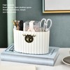 Makeup Brush Storage Box Large Capacity Orderly Storage Plastic Desktop
